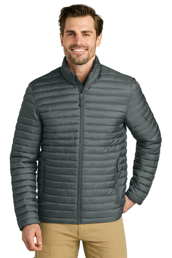 Eddie Bauer® Adult Unisex 100% Polyester Packable Quilted Full-Zip Puff Jacket With Pockets